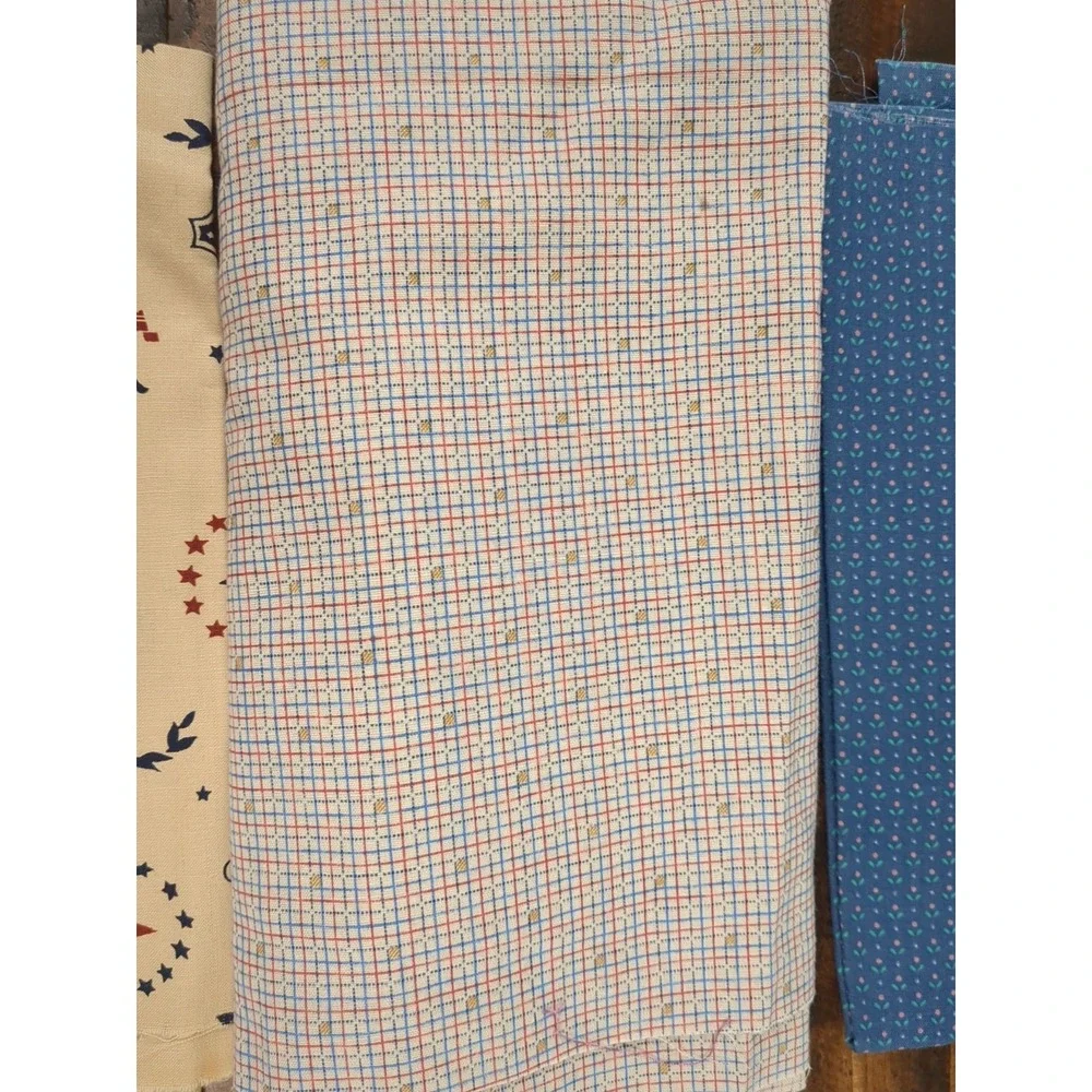 Lot of Fabric, Patriotic‎ Theme, Red, white, blue, 14.9oz